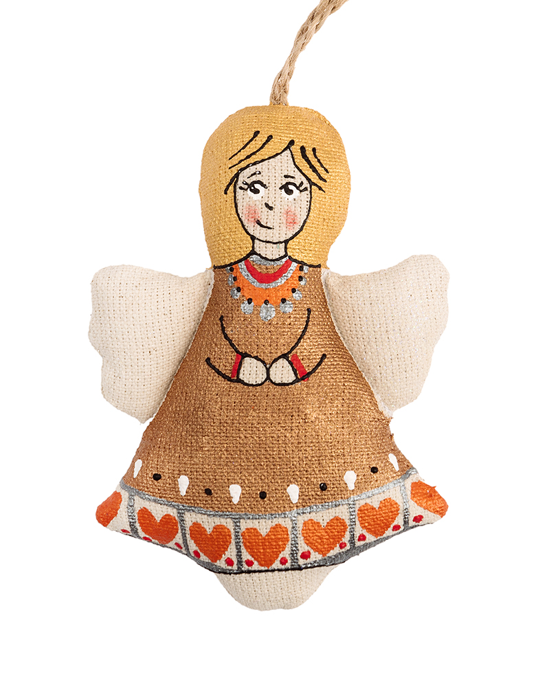 Сувенір ванільний ароматизований "Янгол з сердечками" - Зображення 5