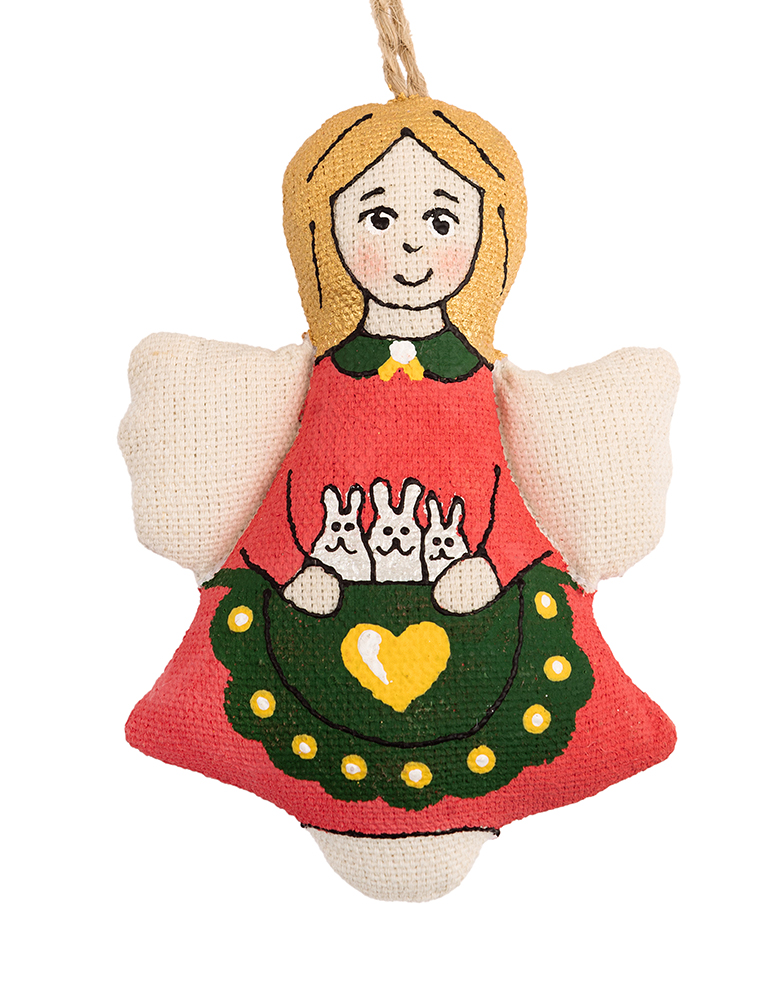 Сувенір ванільний ароматизований" Янгол з зайчиками" - Зображення 5