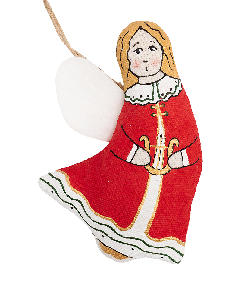 Сувенір "Ванільний янгол з лірою" - Зображення 6