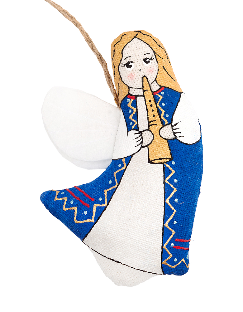 Сувенір "Ванільний янгол з сопілкою" - Зображення 6