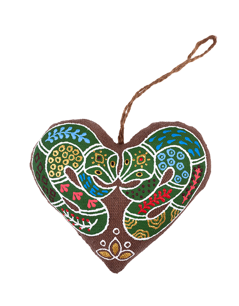 Сувенір кавовий ароматизований "Серце зі змійками" - Зображення 7