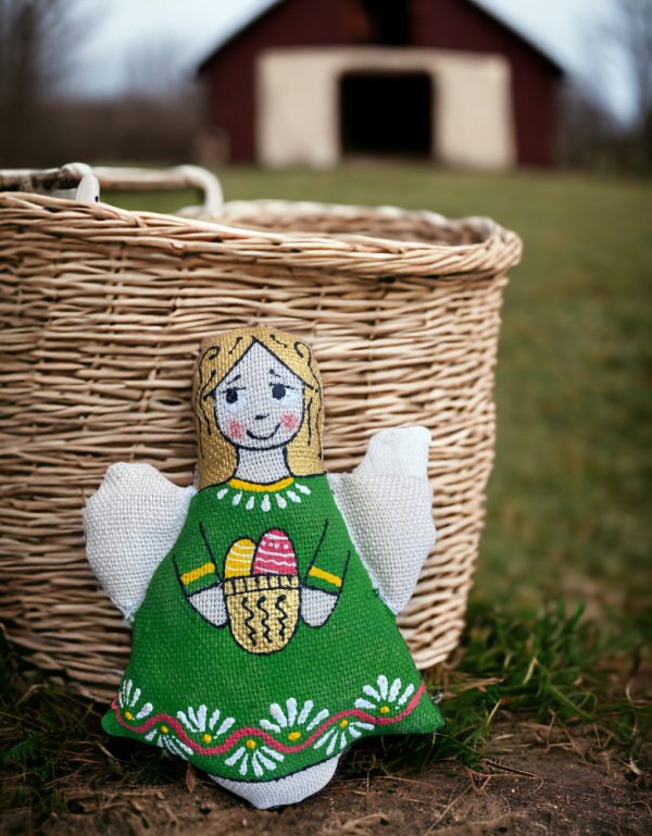 Сувенір ванільний ароматизований "Янгол з писанками" - Зображення 4