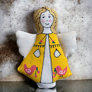 Сувенір ванільний ароматизований  "Янгол з пташечками"