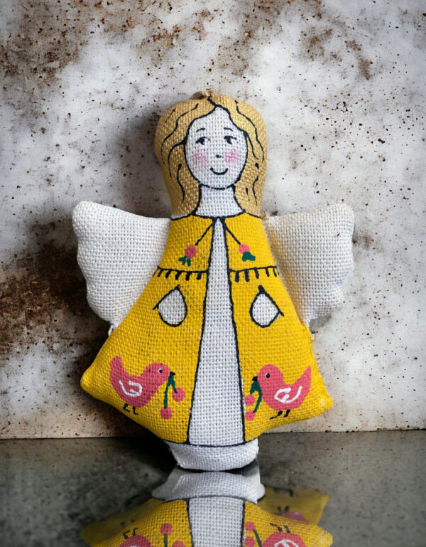 Сувенір ванільний ароматизований "Янгол з пташечками"