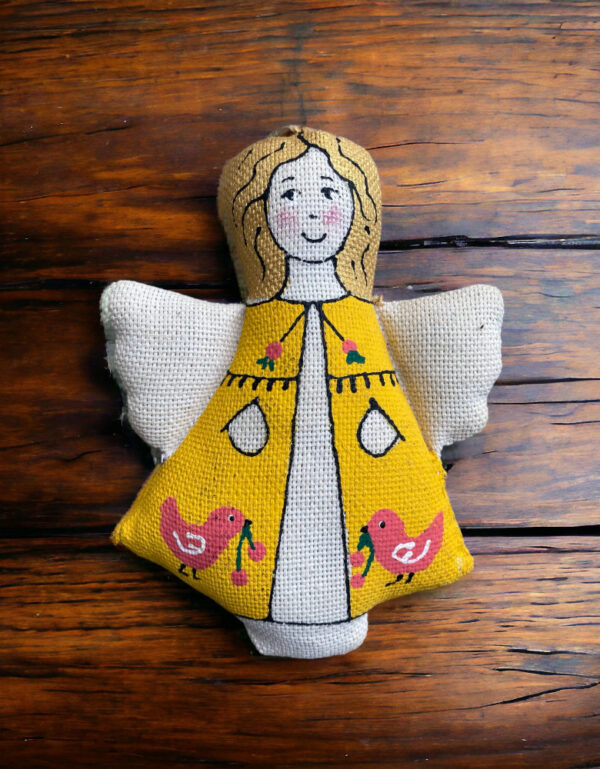 Сувенір ванільний ароматизований "Янгол з пташечками" - Зображення 3