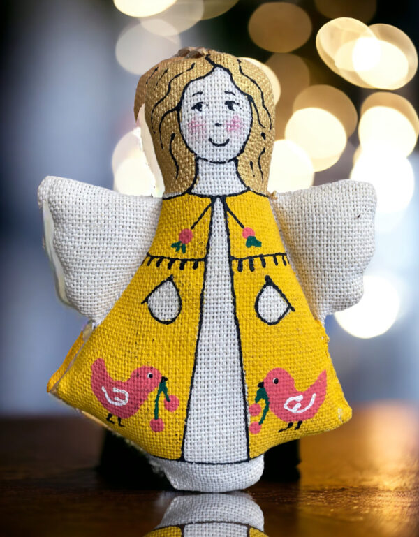 Сувенір ванільний ароматизований "Янгол з пташечками" - Зображення 2