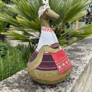 Сувенір текстильний "Змія Оленка"