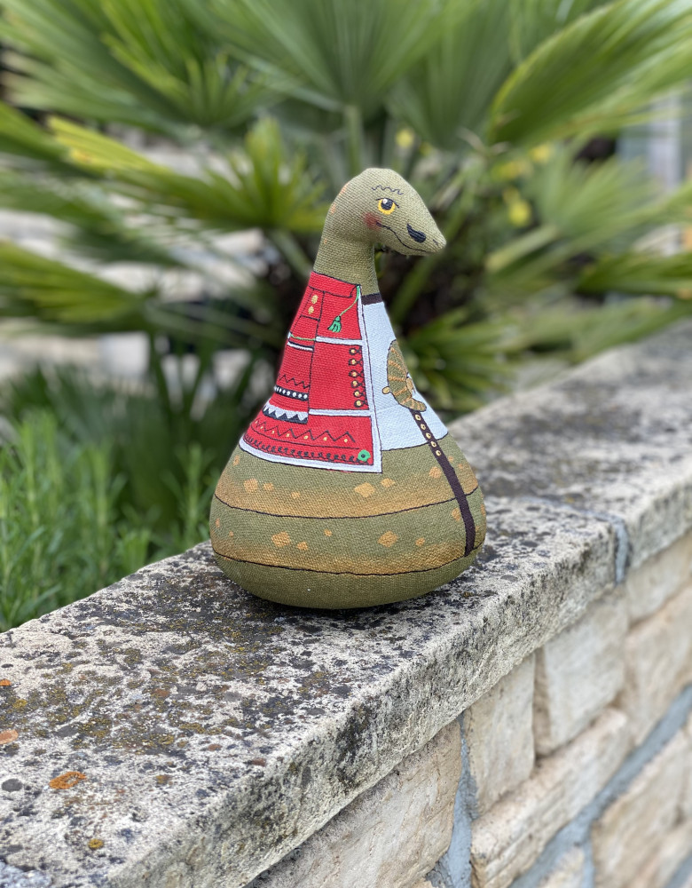 Сувенір текстильний "Змій Омелько" - Зображення 2