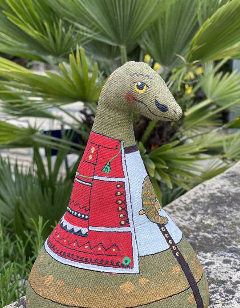 Сувенір текстильний "Змій Омелько" - Зображення 3