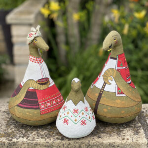 Набір текстильних сувенірів "Зміїне сімейство"