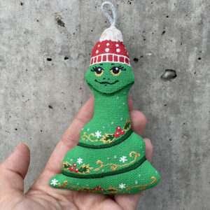 Брелок "Змія різдвяна"