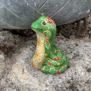 Сувенір скульптурний "Змія заквітчана"