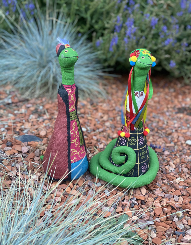 Сувенір текстильний "Змієслава" - Зображення 6