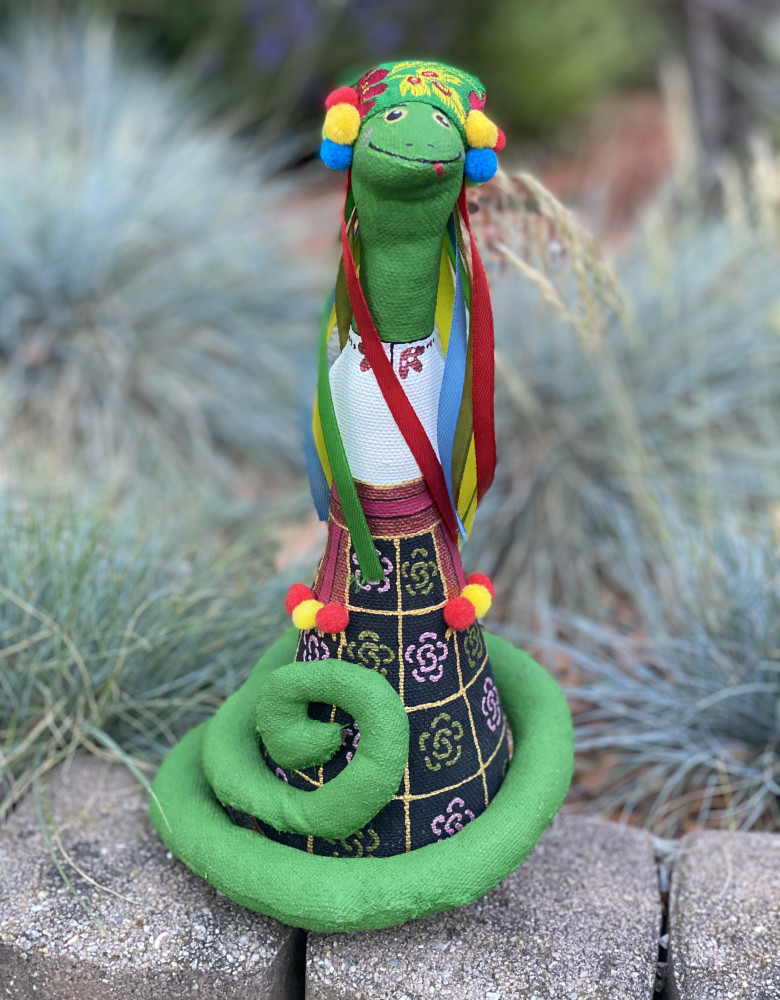 Сувенір текстильний "Змієслава" - Зображення 3