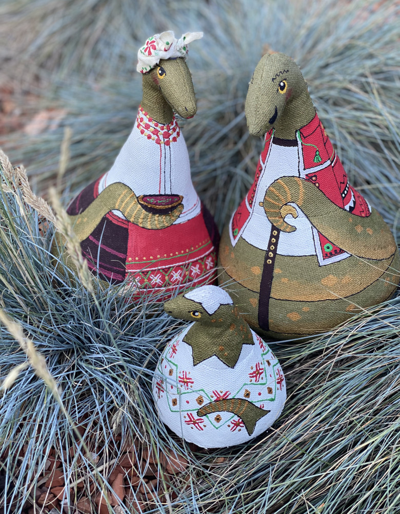 Сувенір текстильний "Змій Омелько" - Зображення 8