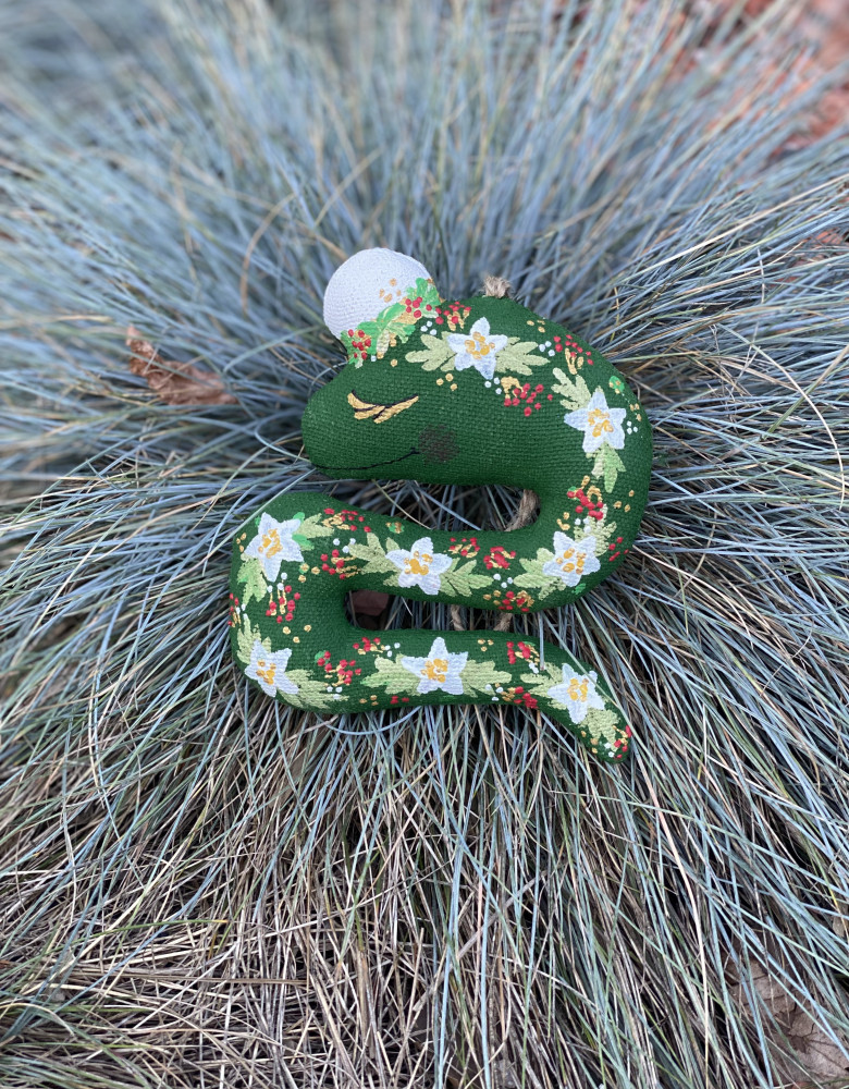 Сувенір текстильний "Змія Королівна" - Зображення 3