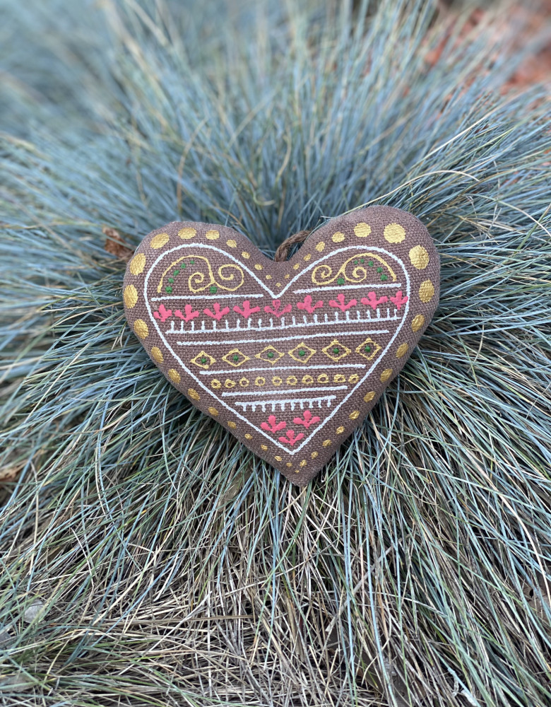 Сувенір кавовий ароматизований "Серце зі змійками" - Зображення 4