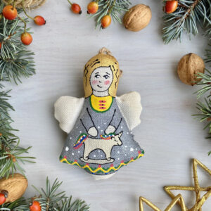 Сувенір ванільний ароматизований "Янгол з єдинорогом"