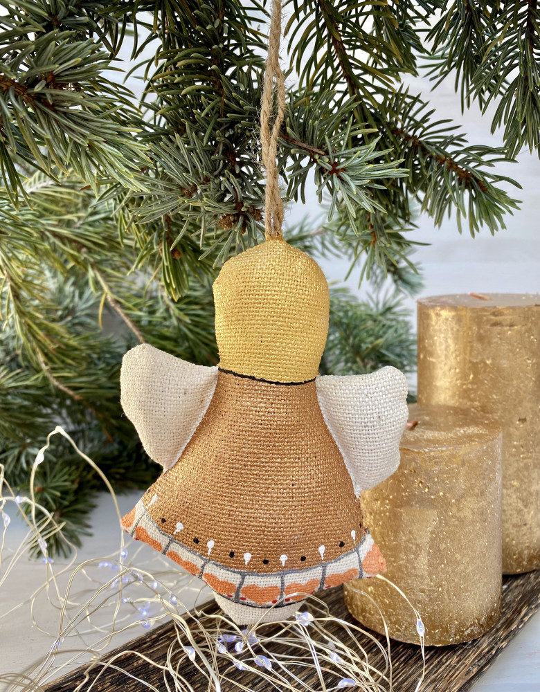 Сувенір ванільний ароматизований "Янгол з сердечками" - Зображення 2