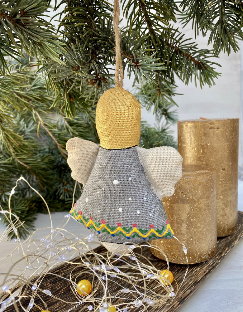 Сувенір ванільний ароматизований "Янгол з єдинорогом" - Зображення 3