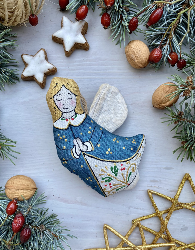 Сувенір "Ванільний янгол, що молиться"