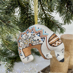 Сувенір ванільний текстильний "Песик"