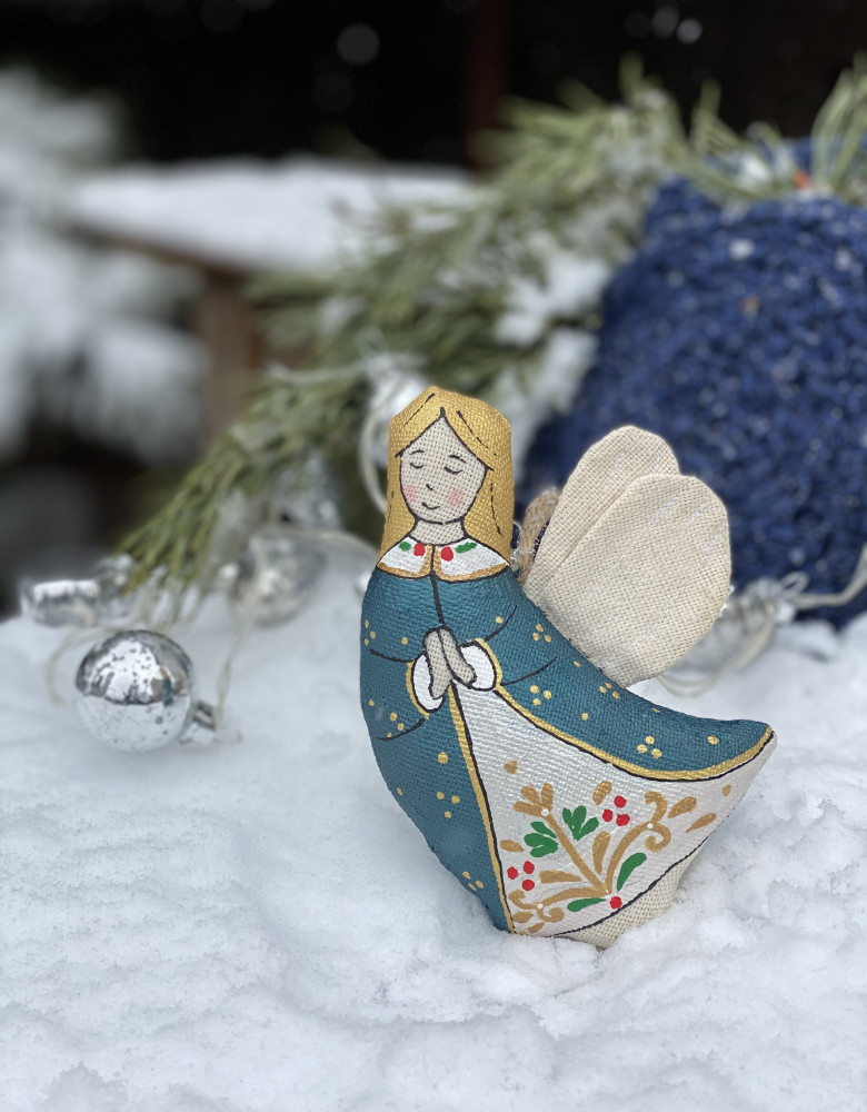 Сувенір "Ванільний янгол, що молиться" - Зображення 2