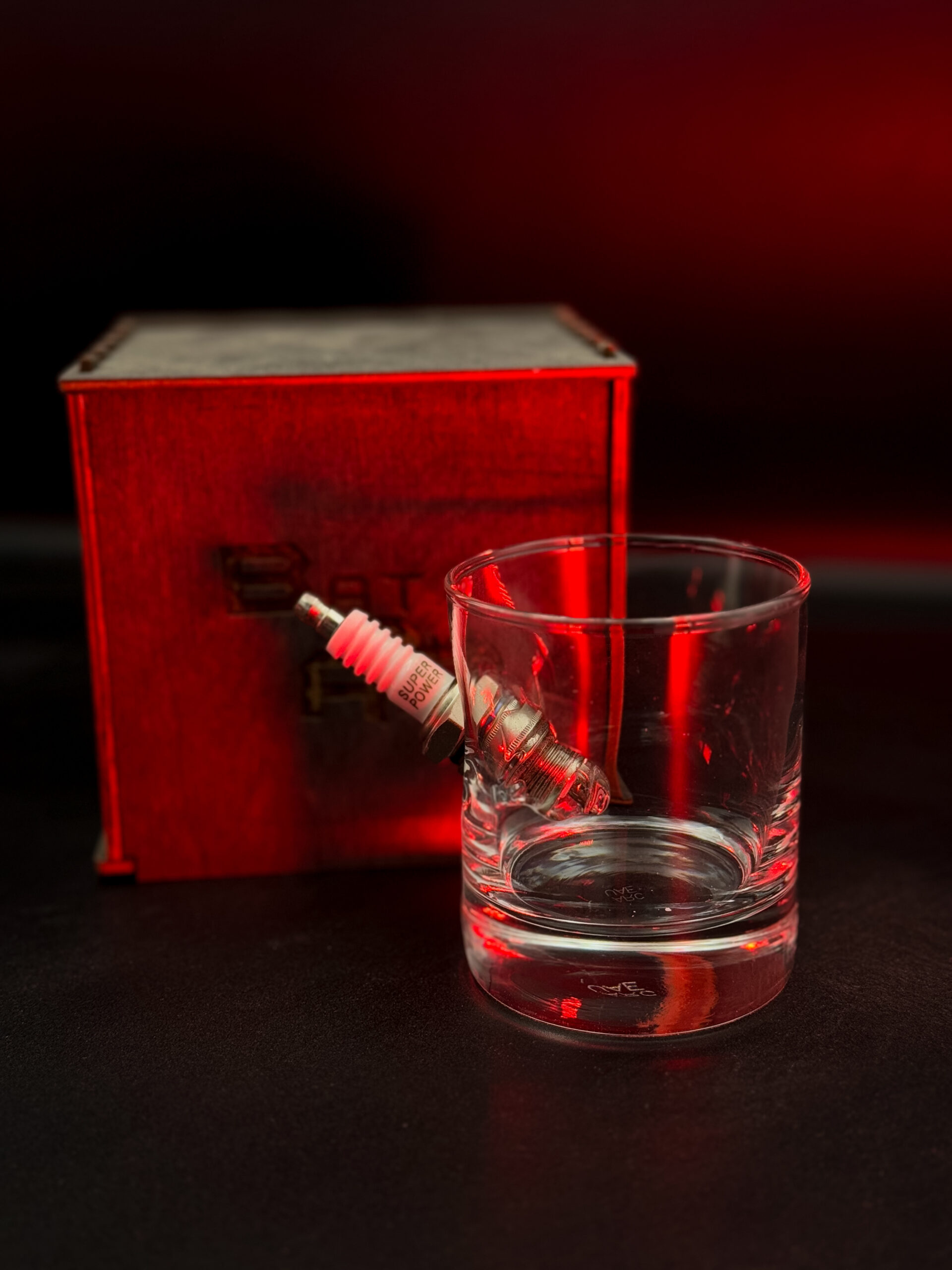 Склянка для віскі «Автомобільна свічка»