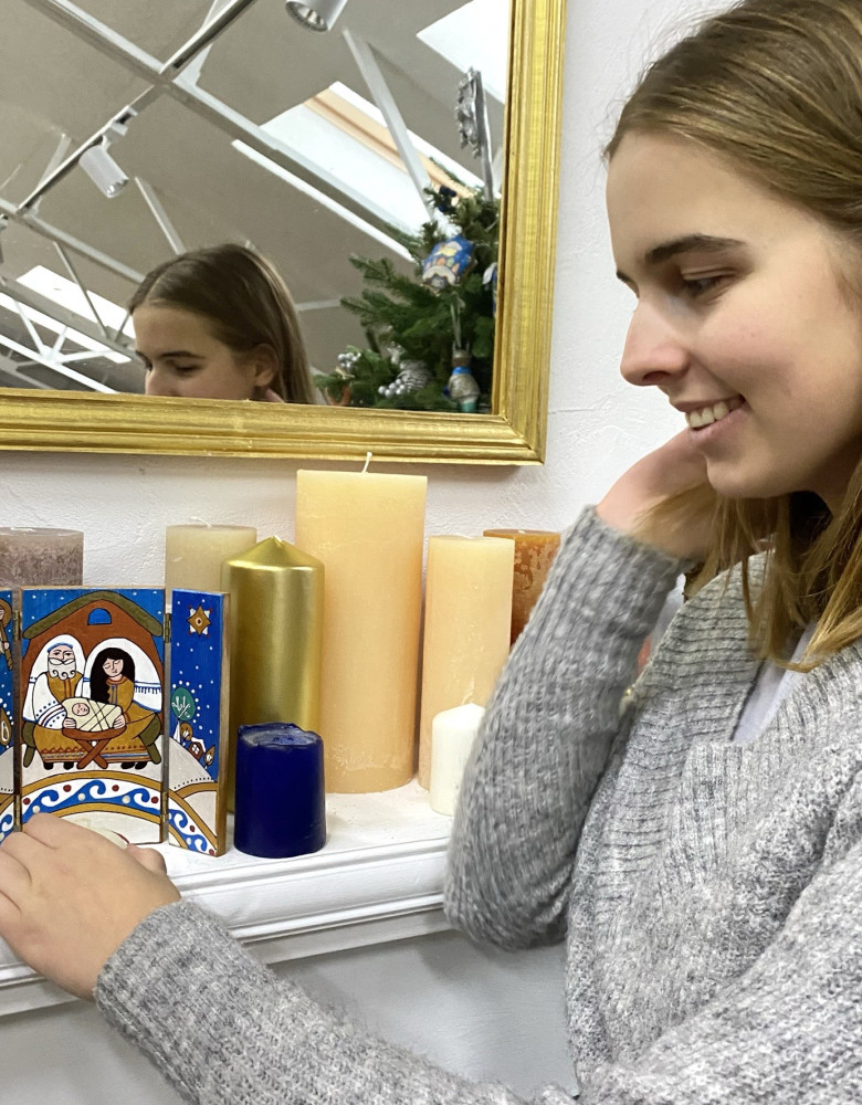 Шопка дерев'яна "Триптих" - Зображення 4