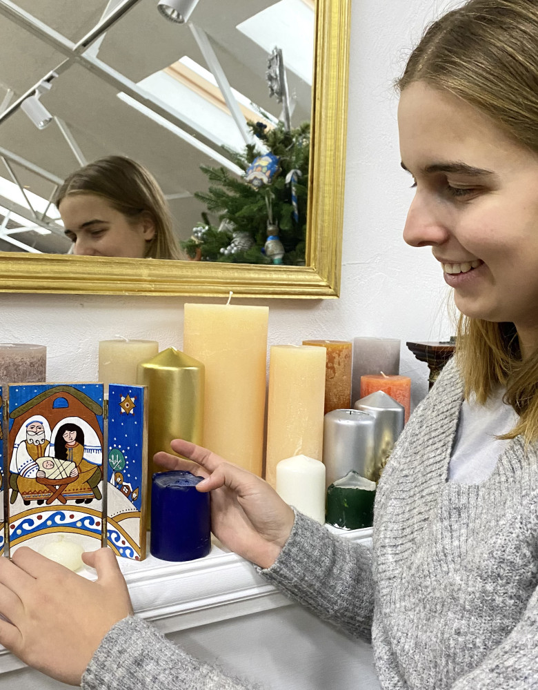 Шопка дерев'яна "Триптих" - Зображення 5