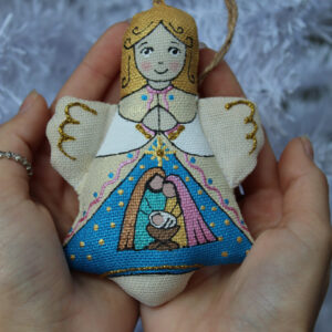 Сувенір ванільний ароматизований "Янгол свята родина "