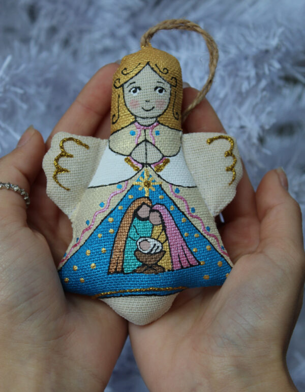 Сувенір ванільний ароматизований "Янгол свята родина "