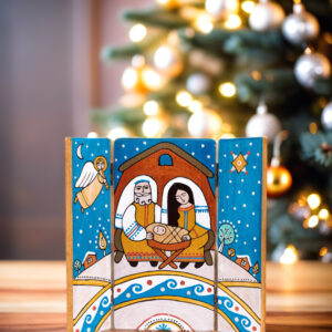 Шопка дерев'яна "Триптих"