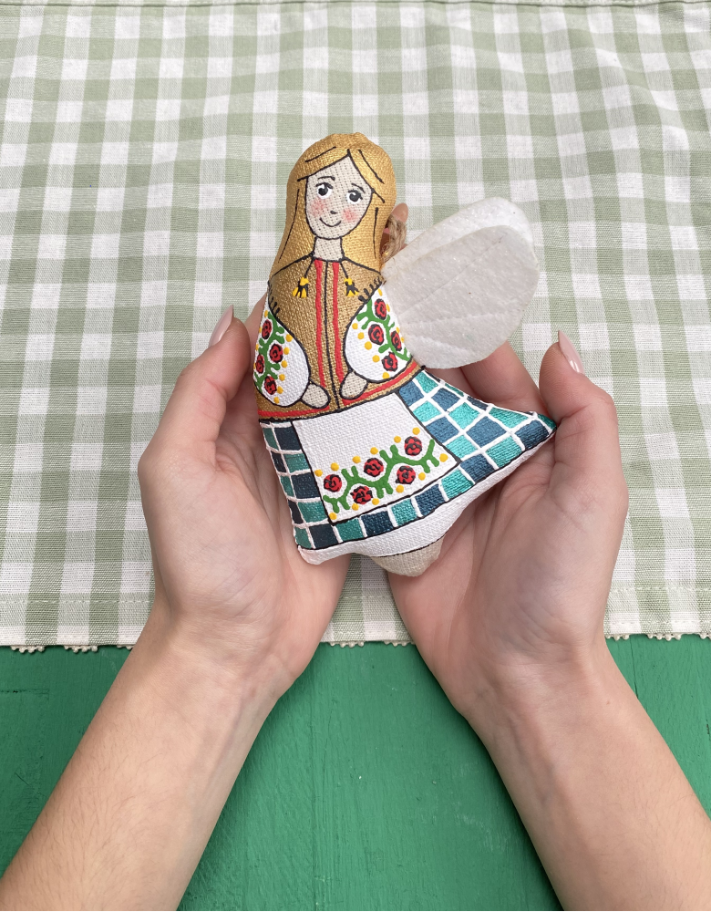 Сувенір ванільний "Янгол у вишиванці" - Зображення 5