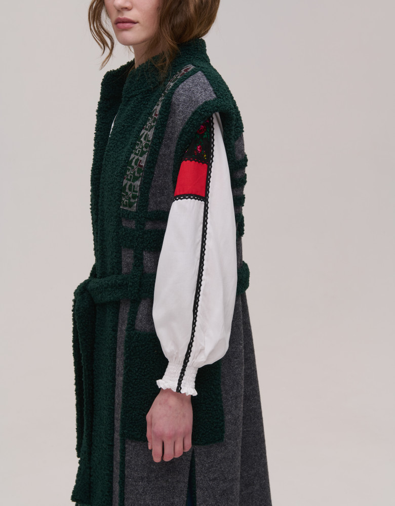 Кептар Malanka довгий смарагдовий - Зображення 4