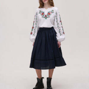 Спідниця темно-синя Strichka