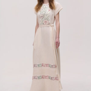 Сукня молочна лляна Покусінські