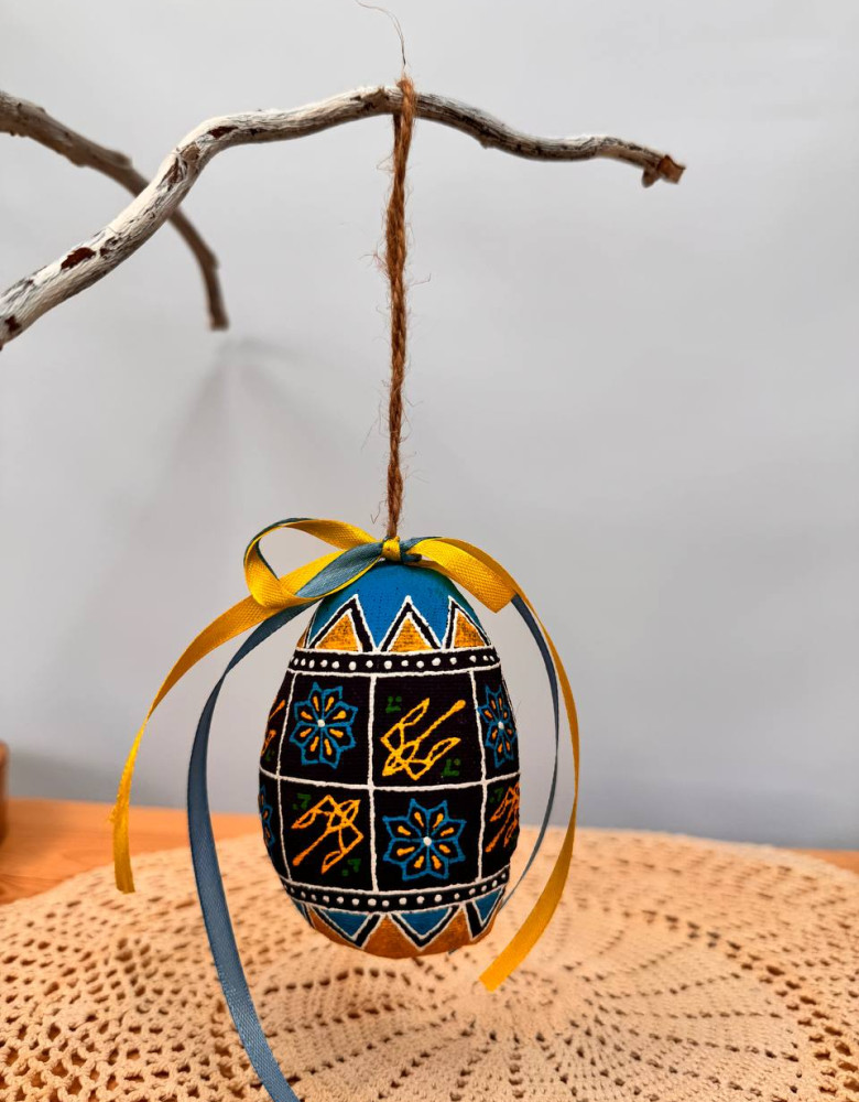 Великодній набір в коробці ручної роботи з писанками - Зображення 7